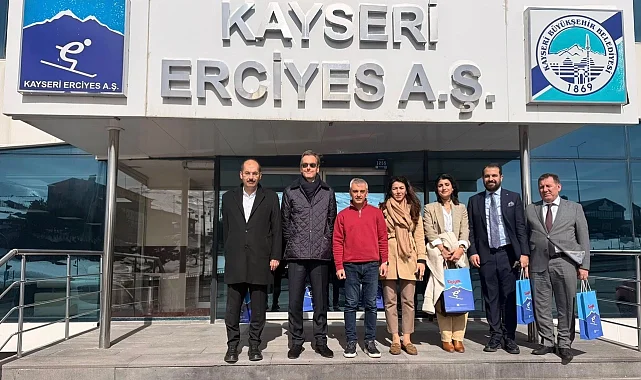 Belçika heyeti Erciyes'e hayran kaldı