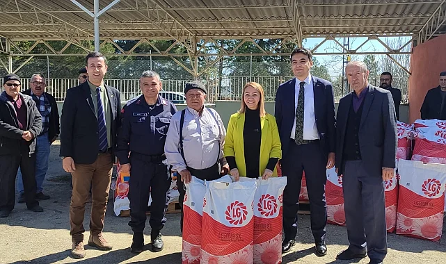 Bilecik Pazaryeri'nde çiftçiye can suyu