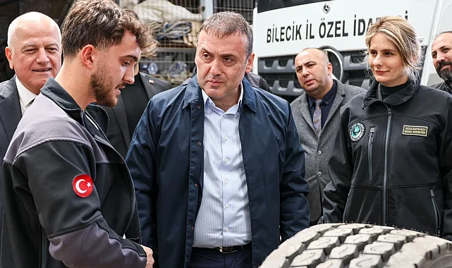 Bilecik'te Vali Sözer ulaşım yatırımlarını yerinde inceledi