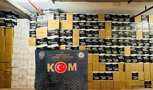 Bursa’da dev operasyon