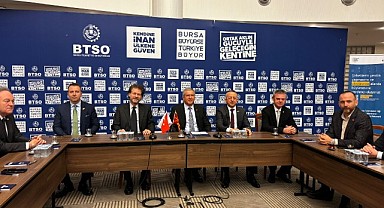 Bursa’da Türkiye–Kuzey Makedonya Ekonomik İş Birliği Masaya Yatırıldı