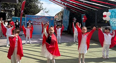 Bursa Nilüfer kreşlerinde 23 Nisan neşesi