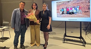 Bursa Nilüfer'de Gölyazı kazıları Pancar Deposu'nda anlatıldı