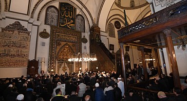 Bursa Ulu Camii’nde Fetih Duası Gerçekleştirildi