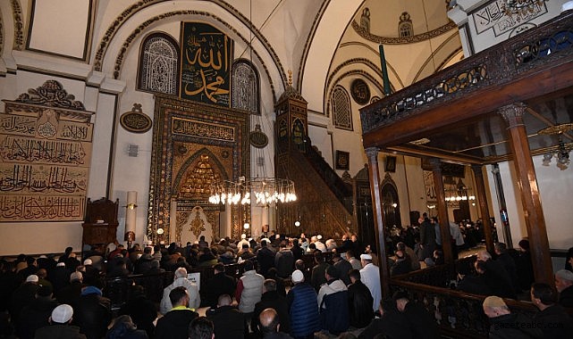 Bursa Ulu Camii’nde Fetih Duası Gerçekleştirildi