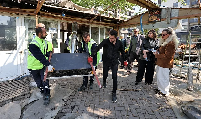 Bursa'da 1050 Konutlar'daki yeşil alan işgalden kurtarıldı