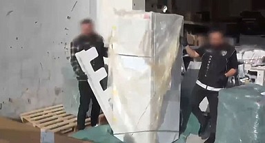 Buzdolabı Kargosunda Kaçak Madde Şoku