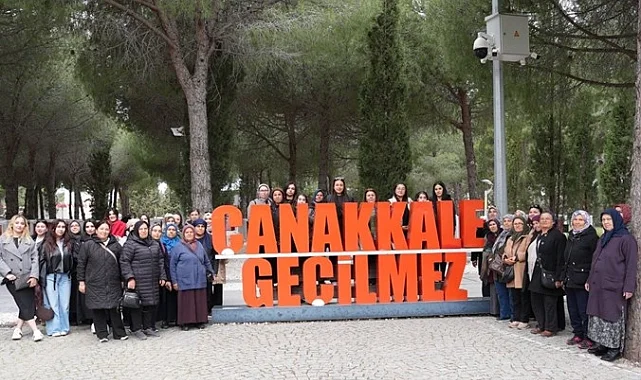 Çanakkale'de Çallı kadınlara Çanakkale yolculuğu