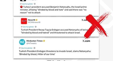 DMM'den Cumhurbaşkanı Erdoğan'a atfedilen iddialara açıklama