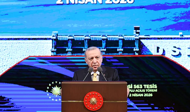 DSİ'den 563 tesis hizmete açıldı... Su kaynaklarımız tükenmeden korunmalı