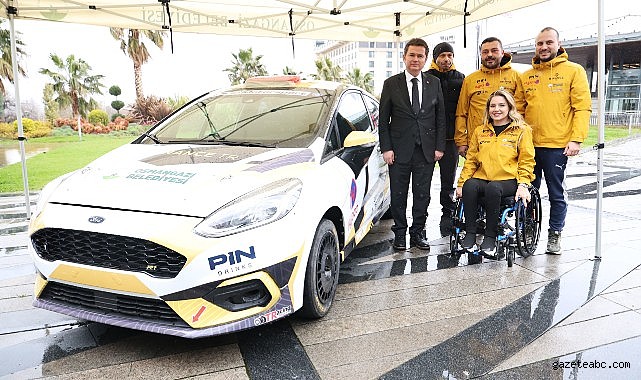 Dünyanın Tek Engelli Kadın Ralli Pilotu Keskin’den Başkan Aydın’a Ziyaret