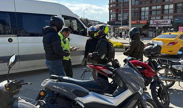 Düzce'de motosiklet denetimleri artırıldı
