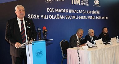 Ege Maden İhracatçıları'nda Alimoğlu güven tazeledi
