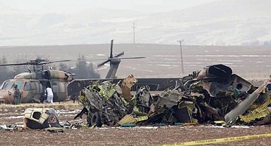 Eğitim Uçuşunda Helikopter Kazası