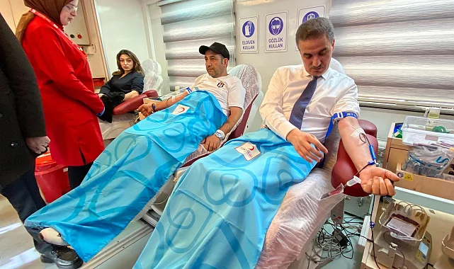 Erzurum'da kan bağışına yoğun destek