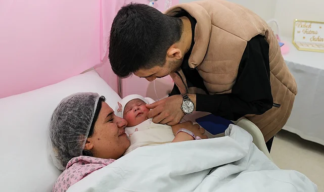 Gaziantep'de tüp bebek desteğinin ilk bebeği dünyaya geldi