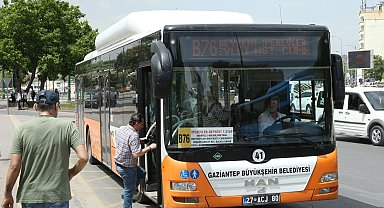 Gaziantep'te 23 Nisan'da ulaşım ücretsiz olacak
