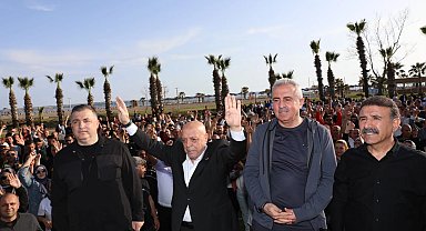 HAK-İŞ Mardin'den Antalya'ya çıkarma