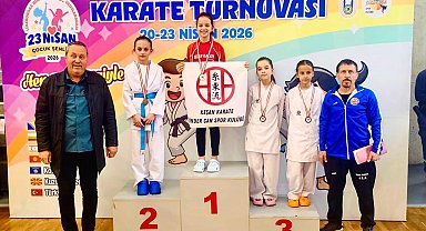 Karatecilerden Keşan'a madalya yağmuru