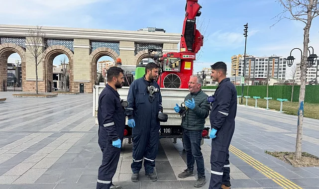 Kayseri Büyükşehir'den kapsamlı ilaçlama seferberliği