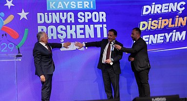 Kayseri Dünya Spor Başkentliği'ne ilerliyor