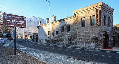 Kayseri Talas'ın hamamlarına büyük ilgi