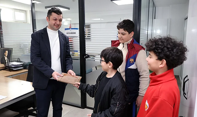 Kayseri Talaslı çocuklardan örnek davranış