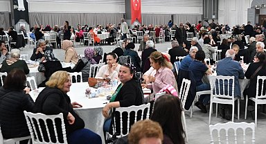 Kent Kasap'tan yararlanan aileler dayanışma yemeğinde buluştu
