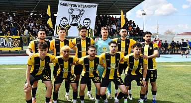 Keşanspor'dan şampiyonluk zaferi