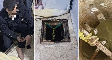 Kilis'te kuyuda saklanan firari yakalandı!