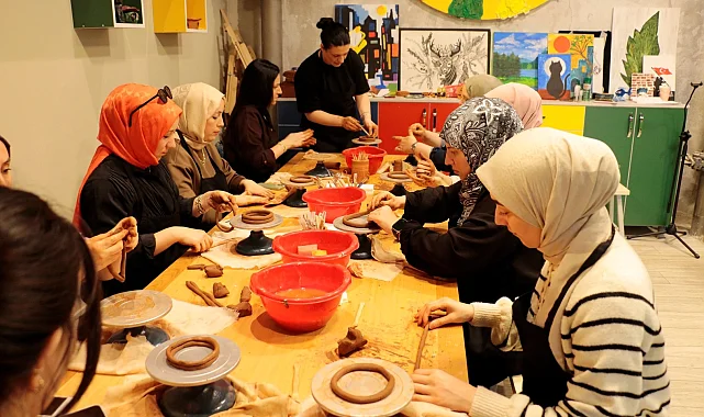 Kocaeli Büyükşehir'le çamurdan sanata giden yolculuk
