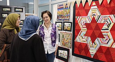 Kocaeli İzmit'te Dünya Sanat Günü'ne özel Kırkyama söyleşisi 