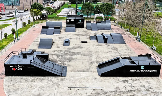 Kocaeli Sekapark'ta Skate Park yenilendi