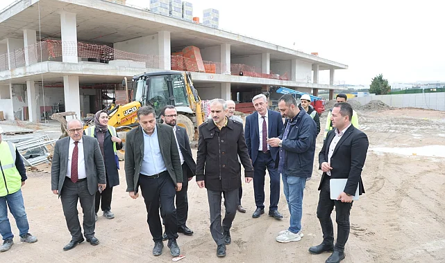 Kocaeli'de Başkan Çiftçi'den spor lisesine yakın takip