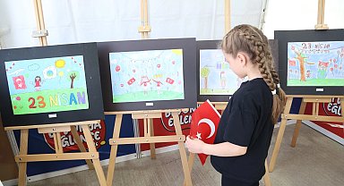 Kocaeli'de çocuk ressamlar için sergi