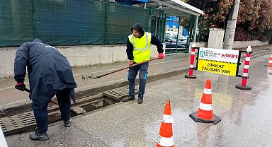 Kocaeli'de mazgallar tek tek temizleniyor