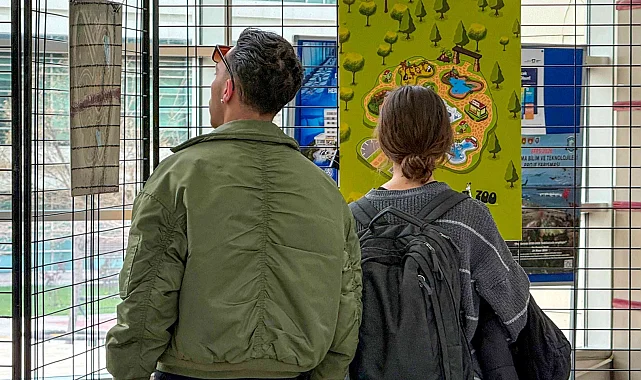 Konya Karatay'da hayvanat bahçesi temalı projeler sergilendi