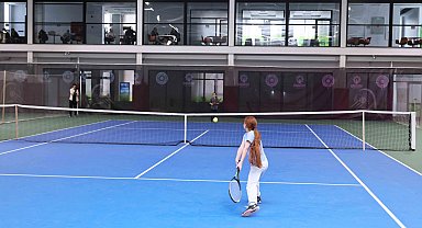 Konya Karatay'da 'İl Birinciliği Tenis Turnuvası' heyecanı