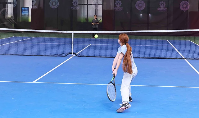 Konya Karatay'da "Konya İl Birinciliği Tenis Turnuvası" başlıyor
