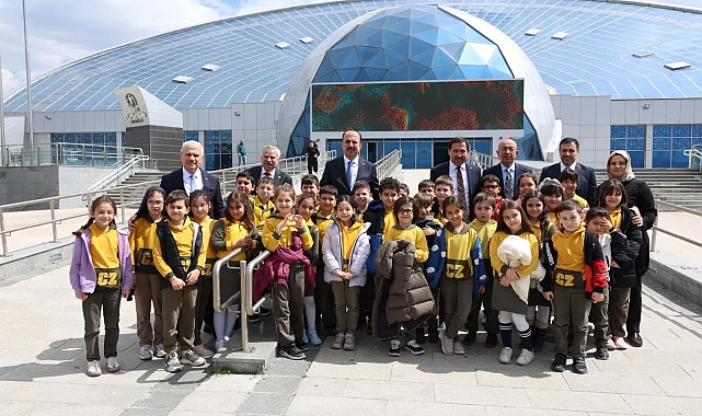 Konya protokolü Bilim Merkezi'nde buluştu