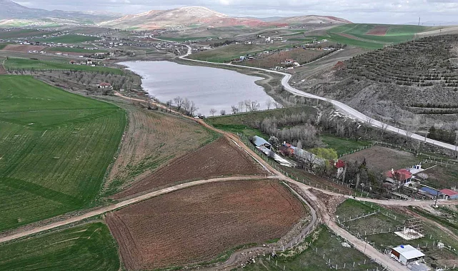 Kuruma riski altındaki Kızılca Göleti yeniden suya kavuştu