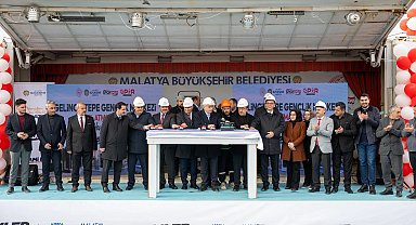 Malatya'da Gelinciktepe Gençlik Merkezi'nin temeli atıldı