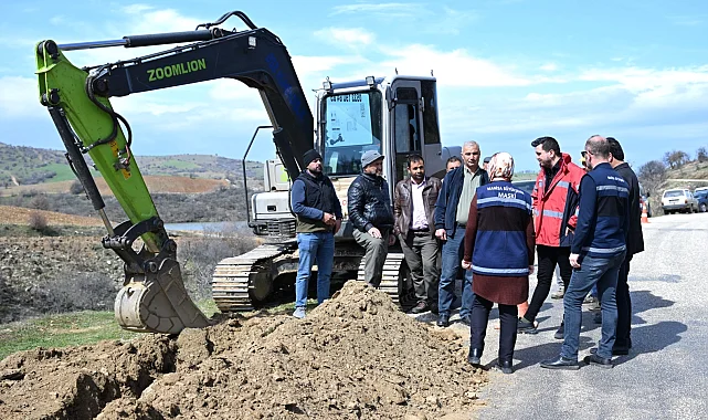 Manisa Kula'da 10 yıllık taşıma su çilesi son buluyor
