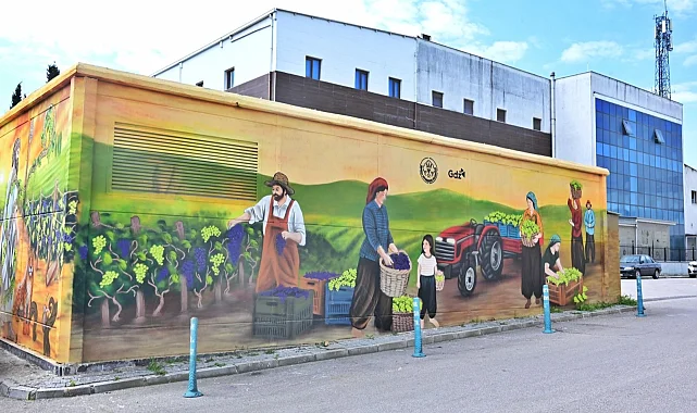 Manisa'nın sokakları sanatla renkleniyor