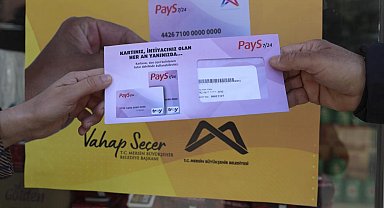 Mersin'de Halk Kart ile hem yurttaşa hem esnafa destek