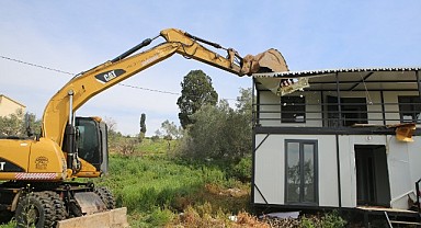 Nilüfer Belediyesi’nden Gölyazı’da Kaçak Yapı Operasyonu