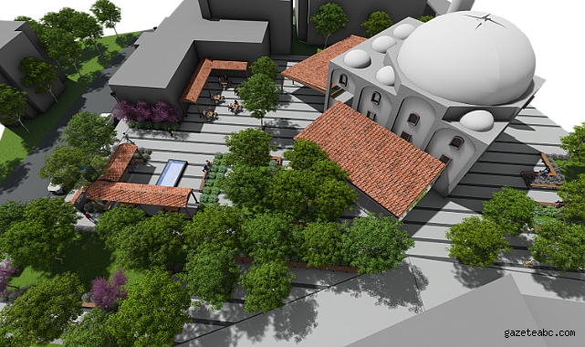 Nilüfer İhsaniye Eski Köy Meydanı Yenileniyor