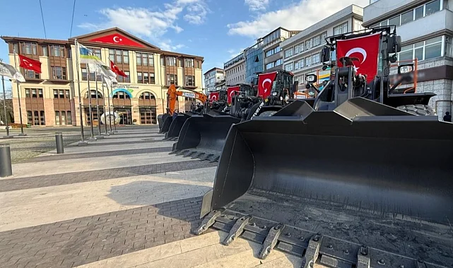 Ordu Büyükşehir araç filosunu güçlendirdi