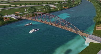 Ordu Turnasuyu Kordon Park'a yaya köprüsü geliyor