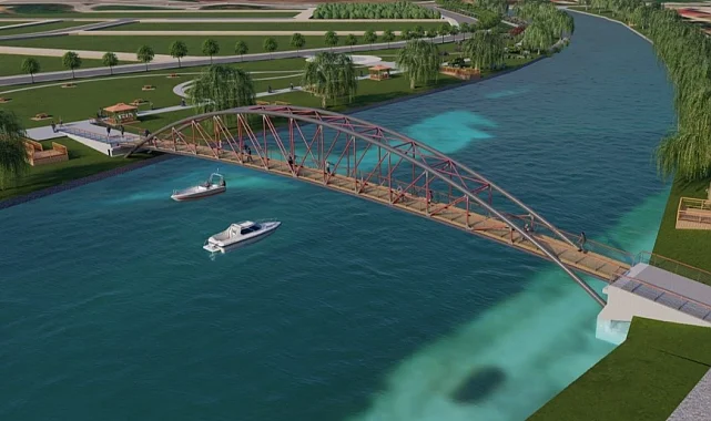Ordu Turnasuyu Kordon Park'a yaya köprüsü geliyor